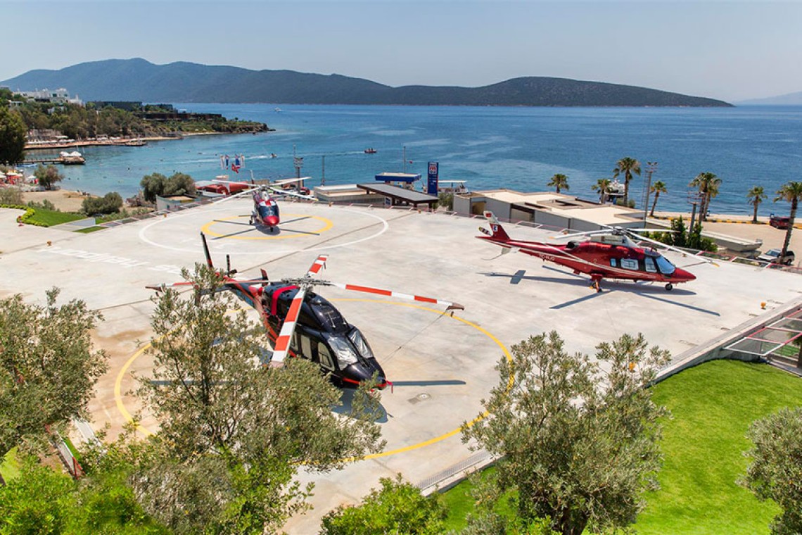 BODRUM-HELİKOPTER-KİRALAMA